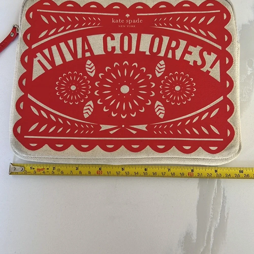 KATE SPADE Viva Colores Colorful Red and Pink iPad Tablet Case